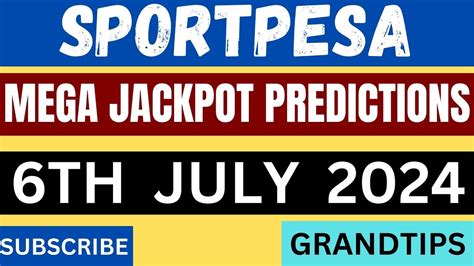 SPORTPESA MEGA JACKPOT PREDICTION 6TH.